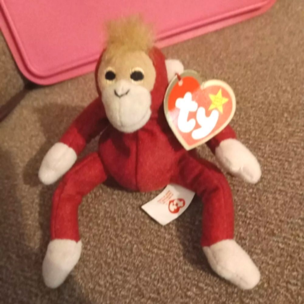 beanie baby Schweetheart the Orangutan used